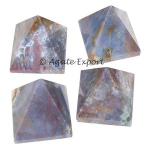 Venta al por Mayor de Pirámides de Jaspe de Cristal Pulido de Alta Calidad, Ecológicas, Hechas a Mano, Estilo Feng Shui, Calidad Excelente - Product Image 1