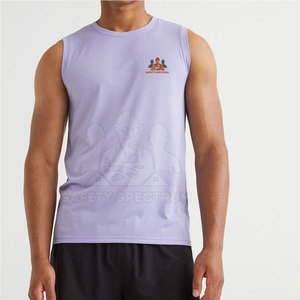 Servicio OEM, Último Diseño, Camiseta sin Mangas Casual de Punto Transpirable para Hombre, Alto Rendimiento, Bajo Precio, 100% Algodón - Product Image 2