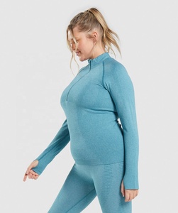 แจ็กเก็ตมีซิปสำหรับผู้หญิง,เสื้อคลุมวิ่งออกกำลังกายเล่นโยคะ - Product Image 6