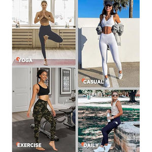 Leggings de Compresión Estampados para Mujer, Ropa Deportiva Elástica para Gimnasio, Ropa Deportiva de Alto Rendimiento, Cintura Alta, Soporte, Secado Rápido, Transpirable - Product Image 5