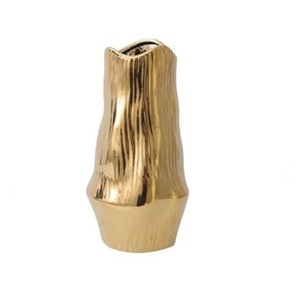 Modern Antique Gold Plated Finishing Metal Flower Vases Handmade Decorative Aluminium Flower Vase Party Decoration - Product Image 1