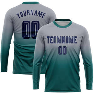 High Quality Custom Team <b>Soccer</b> Kits 220 GSM Polyester Sublimated Football Jerseys OEM Factory - Product Image 4