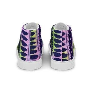 Scarpe da passeggio alte in tela da uomo Oye con soletta ammortizzante per uso autunno estate inverno - Product Image 4