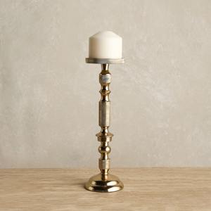 Candelabro de Metal Dorado, Elegante Centro de Mesa, Adorno Decorativo con Estilo, Decoración Romántica y Festiva para el Hogar - Product Image 3