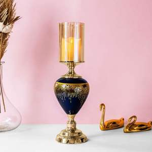 Bougeoirs en or, ajoutez du luxe à vos décorations de Noël avec nos magnifiques bougeoirs en provenance d'Inde - Product Image 6