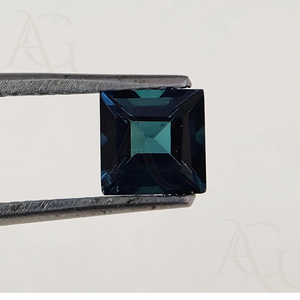 Piedras preciosas sueltas de 1mm, 2mm, 3mm, 4mm, 5mm, diminutas facetadas cuadradas de turmalina azul de indicolita Natural para la fabricación de joyas - Product Image 4