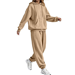 Ensemble de pantalons de survêtement et sweats à capuche évasés pour hommes OEM Streetwear Sweatshirt Jogger Sets Printing Logo Tracksuits 2 Piece Set Men - Product Image 4