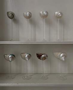 Decoración de cristal de concha marina con tema náutico para cafetería de estilo costero, hotel y sala de estar - Product Image 6