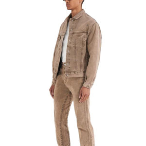 Vente directe d'usine en gros Logo personnalisé Veste denim homme vintage de haute qualité pour hommes Vêtements d'hiver disponibles vintage - Product Image 4