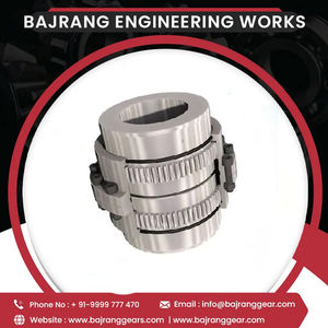 Acoplador rodante flexible de última calidad, máquina de acoplamiento de engranajes de diafragmas dobles de aluminio a precio de mercado - Product Image 2