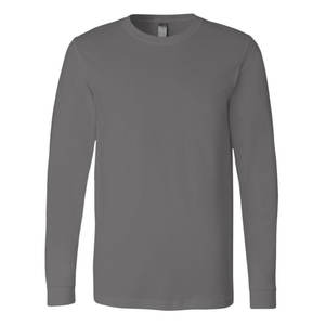 เสื้อยืดแขนยาวริงสปันย้อมสีสำเร็จรูปสำหรับผู้ใหญ่ - Product Image 1