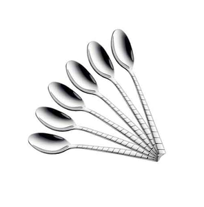 Nouveau Designer En Acier Inoxydable Cuillère À Dessert article Artisanat Top Vente Couverts Artisanat Couverts En Acier Cuillère - Product Image 5