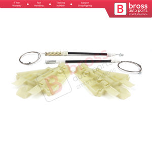 BWR5197 + BWR5198 Kit de réparation pour lève-vitre électrique pour arrière gauche droite 2005-2011 4/5 porte Bross Rome.o 159 939 pièces automobiles - Product Image 6