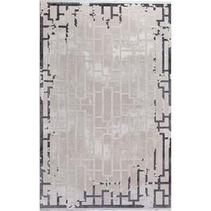 Tapis de chambre à coucher, d'étude, pour enfants, Netline, 100% acrylique, anti-peluches, facile à nettoyer, durable, gris moderne, Elkenz 7560, tapis de maison, tapis de maison - Product Image 3