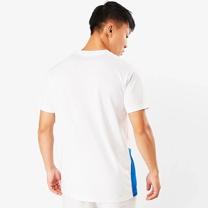 เสื้อยืดคอตตอนบล็อกสีแบบกำหนดเอง แขนสั้น คอกลม ยูนิเซ็กซ์ สไตล์ลำลอง แฟชั่นสตรีทแวร์ - Product Image 5
