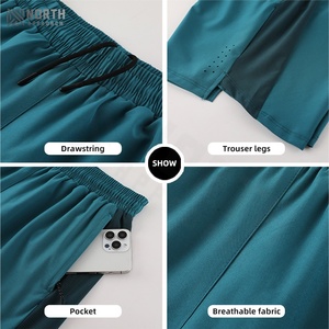 Shorts pour hommes, été, nouvelle mode, shorts décontractés pour hommes, longueur genou, shorts de fitness, jogging décontracté, vêtements de sport pour hommes, shorts d'été - Product Image 6