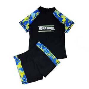 ชุดว่ายน้ำ2ชิ้นผ้าไนลอนผ้าสแปนเด็กซ์แห้งเร็วชุดว่ายน้ำออกกำลังกายสำหรับผู้หญิงกันน้ำป้องกันรังสียูวี-สินค้าขายส่ง - Product Image 1