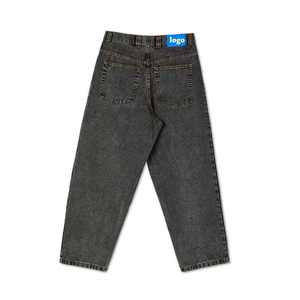 2025 personnalisé lavage à l'acide hommes polaire survêtement Flare pantalon Streetwear 100% coton léger jambe large évasé pantalons de survêtement pantalon - Product Image 2