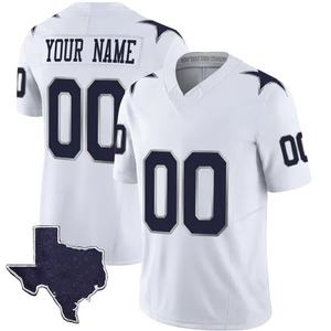 Vente en Gros Personnalisé Nouveau 32 Équipes Football Mode Hommes Col Rond Décontracté Maillot de Football Américain Service OEM Chemise à Sublimation - Product Image 2