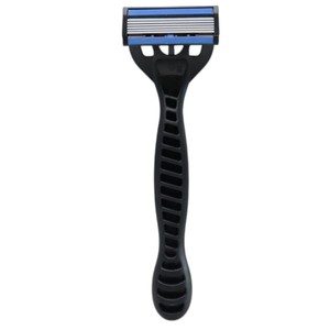 Maquinilla de afeitar ligera desechable para hombre con 6 cuchillas de acero inoxidable con mango de plástico para afeitar - Product Image 5