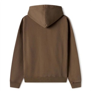 Las mejores sudaderas con cremallera para hombre Material de mezcla de algodón pesado Cremallera completa Sudadera con capucha impresa personalizada Sudadera con capucha de peso pesado para hombre - Product Image 2