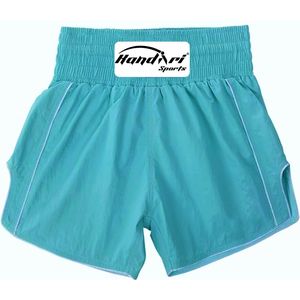 กางเกงขาสั้นมวยไทยสำหรับฝึกมวยและคิกบ็อกซิ่งกางเกงขาสั้นสำหรับฝึกซ้อมและต่อสู้พิมพ์ลายซับลิเมชันตามสั่ง - Product Image 2