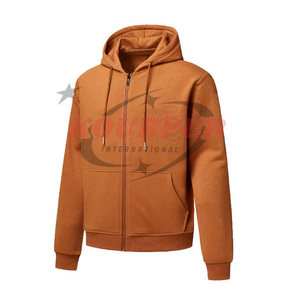 Sudadera con Capucha Personalizada de Invierno, Informal, Fácil de Usar, 100% Algodón, Felpa, Lisa, Teñida, Cortavientos, de Manga Larga - Product Image 6