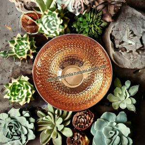 Bol à mélanger en cuivre en gros de haute qualité avec design martelé pour salade oeuf battant à des fins de service décoratives et de cuisine - Product Image 3