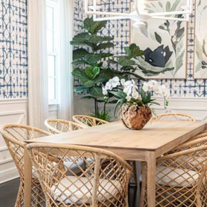 Silla de comedor de ratán elegante y natural, taburete hecho a mano, hecho en Vietnam, venta al por mayor - Product Image 4