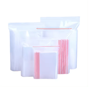 Sac alimentaire personnalisé PE à fermeture éclair sac LDPE transparent zip-lock sac en plastique à fermeture éclair fournisseur du Vietnam - Product Image 1