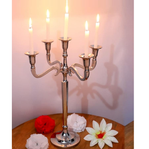 Portavelas de Metal Vintage con acabado Dorado, la mejor calidad, decoración del hogar, regalos de arte, decoración hecha a mano para el hogar, otros candelabros - Product Image 5