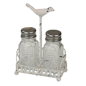 Caddy à sel et à poivre vintage Caddy de créateur fait à la main de haute qualité Forme personnalisée Caddy à sel et à poivre en gros - Product Image 1