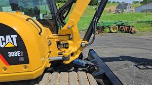 Excavateur multifonctionnel CAT 308E avec 2 godets à pincement hydraulique à attelage rapide bon prix - Product Image 2