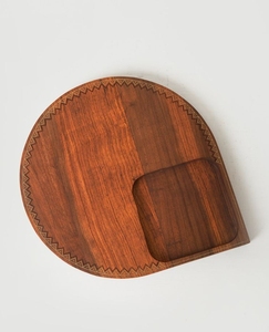 Meilleures ventes Plateau de décoration en bois pour snacks de fête, restaurant, hôtel, prix de gros en provenance d'Inde - Product Image 6