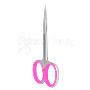 Sharp <b>Edge</b> Cuticle Scissors with Custom Branding Stainless Steel for Salon and Personal Grooming - Product Image 1