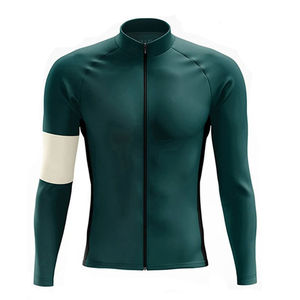 Nuevo estilo de moda logotipo personalizado sudaderas con cremallera para hombres algodón básico de talla grande estampado en blanco para hombres sin capucha Slim Fit - Product Image 6