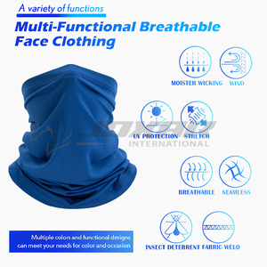 La máscara facial de pesca cómoda con construcción transpirable ofrece protección contra el viento y el polvo para uso durante todo el año a un precio barato - Product Image 5