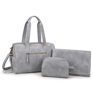 <span class=keywords><strong>BETREE</strong></span>, bolso de cambio de pañales de gama alta, mochila de pañales de cuero vegano - Product Image 4