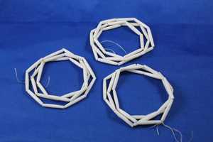 Faizacraft Square Bone Blanks para Joyeros Empaquetado en Caja - Product Image 4