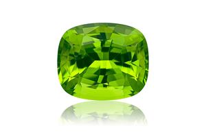 Lupa de calidad superior, cojín de peridoto verde genuino, forma de corte de tablero de ajedrez, piedra curativa preciosa para uso en joyería a granel - Product Image 2