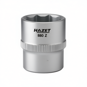 Hazet 3/8'' <b>12</b>-<b>Point</b> Square <b>Socket</b> with Traction Profile and Knurling 3/8 Inches - Product Image 3
