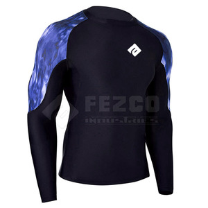 Superventas Unisex Rash Guard 2025 Venta al por mayor Ropa de entrenamiento para adultos Spandex/Poliéster Secado rápido Transpirable Ecológico - Product Image 3