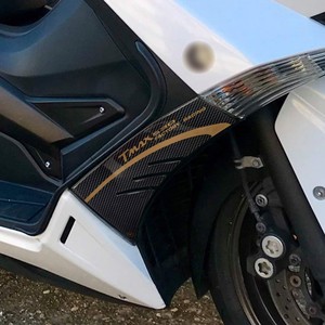 2 ชิ้น 3D เรซิ่นเจล ERGAL สติ๊กเกอร์ติดมอเตอร์ไซค์ใช้งานร่วมกับ YAMAHA TMAX 530 2012-2016 แฟริ่ง - Product Image 1