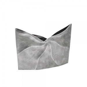 Florero de plata de aluminio en el precio más bajo Diseño elegante Venta caliente Flor Centro de mesa decorativo Florero de metal - Product Image 4