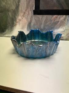 Handmade decorative <b>resin</b> bowl <b>for</b> serving snacks fruits salads centerpiece <b>table</b> kitchen modern home decor - Product Image 4