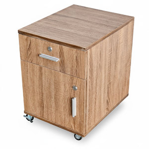 Contemporary 40x50x50cm Plywood Mobile Personal <b>Locker</b> with Lock TCN68045 Design Style - Product Image 1