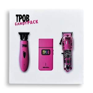 Tondeuse à cheveux professionnelle rose bonbon, kit de rasage avec lame conique en acier inoxydable, étanche IPX7, alimentation USB, prise US - Product Image 6