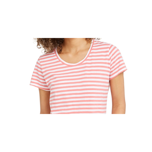 Maglietta a Righe Rosse da Donna Style & Co, Vestibilità Slim, Maniche a Tre Quarti, Taglie XS XXS XL, in Cotone Lavorato a Maglia Traspirante - Product Image 2