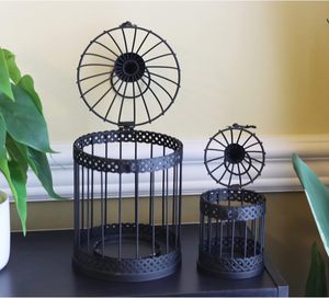 Linterna de Madera Natural Hecha a Mano al Mejor Precio con Tapa de Metal y Asa de Cuerda, Utilizada para Iluminación Interior, Regalos y Decoración del Hogar - Product Image 5