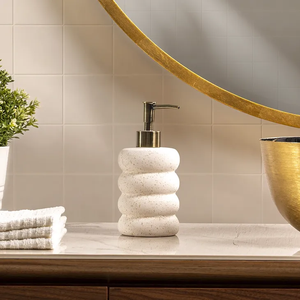 ตู้ทำสบู่แบบเติมได้สำหรับโต๊ะเครื่องแป้งในห้องน้ำและอ่างล้างจาน - Product Image 2